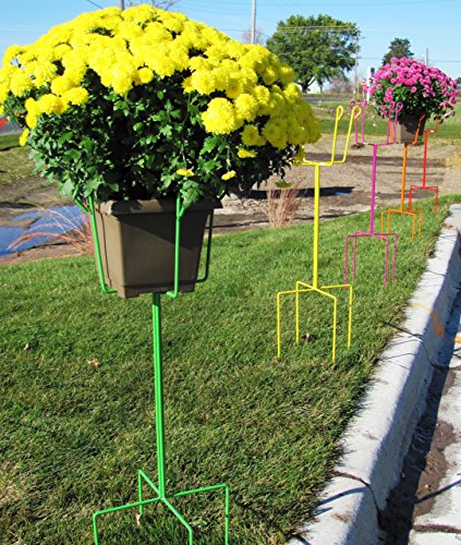 701642 16-Inch Wide by 42-Inch High Heavy Duty Stackable Square Plant Support