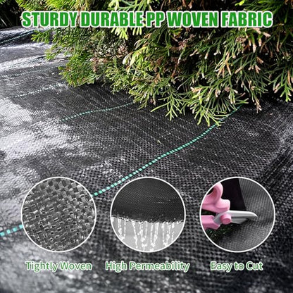 Weed Barrier Landscape Fabric Heavy Duty 4 Ft X 105 Ft