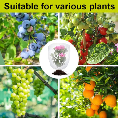 Bird Netting for Garden, Netting for Plant with Drawstring (2.6*3.3 Ft), Garden Netting Pest Barrier for Tomatoes, Citrus, Blueberry Bushes, Protect Fruits Vegetables Flowers from Insect Bird Eating