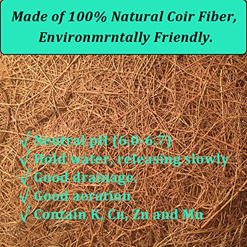 4PCS Coco Liner for Hanging Basket - 10 Inch Round - 100% Natural Planter Liner Replacement - color: 4pcs, size: 10inch