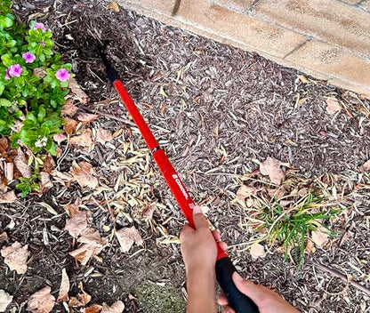 Corona Tools Extendable Handle 3-Tine Hoe for Raised Garden Beds – Adjustable 18"–32" Telescoping Garden Hoe - style: 3-Tine Hoe