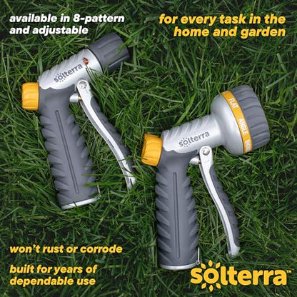 Solterra Adjustable Garden Hose Nozzle with Front Trigger - size: Front Trigger, style: Adjustable