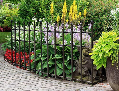 30"X37" Metal Fence - style: Fence Section