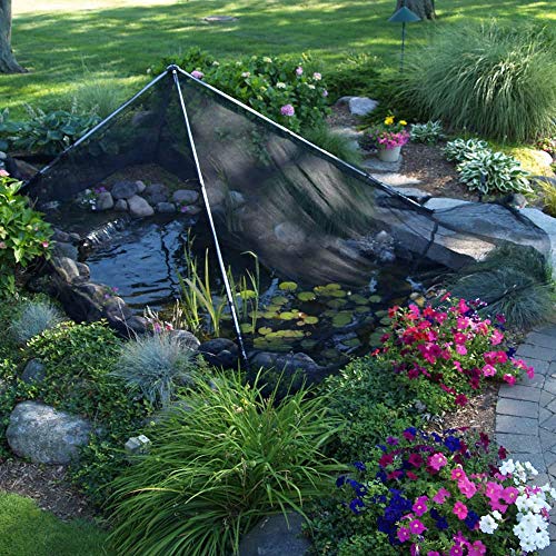 The Pond Guy PondShelter Cover Net 11' x 16' for Outdoor Koi & Fish Ponds