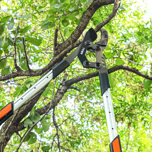 AIRAJ 27-37''Anvil Loppers for Tree Trimmer Heavy Duty with Compound Action