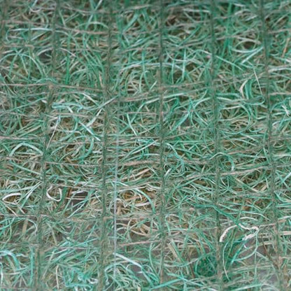 American Excelsior QuickGRASS Pro - 4'x50'- Green Biodegradable Jute Net Erosion Control Blanket Landscape Roll