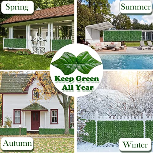 Bybeton 60"x120" (50sqft) Ivy Privacy Fence - size: 60*120 IN