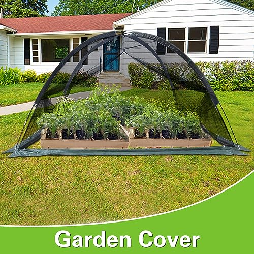 10 x 8 ft Pond Cover Dome Net for Garden Water Features - style: 10×8