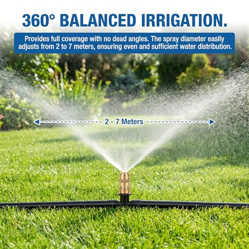 Adjustable Brass Misting Nozzles,1/2Inch High Pressure Spray Misting Nozzle