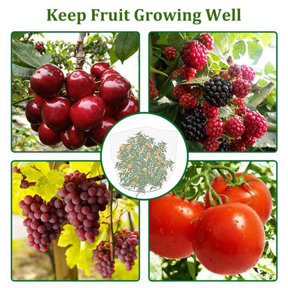 Agfabric Bird Netting 34" Hx28 W Garden Netting Insect Pest Barrier,Plant Cover Fruit Tree Netting Mesh Protection Bag with Drawstring,White - color: 1pack, size: 34"x28"