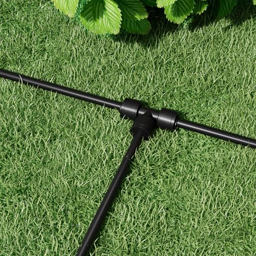 1/4 Inch Drip Irrigation Tee Connectors, Barbed T Fittings for 1/4" Tubing, Quick-Install Leak-Free Splitters for Drip & Sprinkler Irrigation Systems, 18 Pack - style: 1/4-inch tee