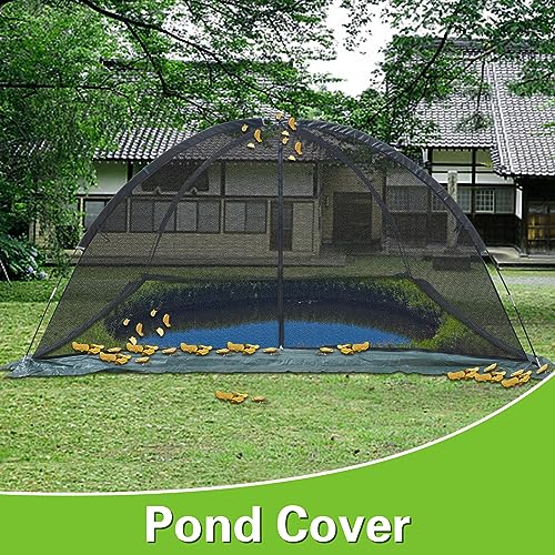 10 x 8 ft Pond Cover Dome Net for Garden Water Features - style: 10×8