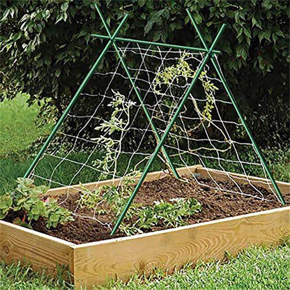Garden Stakes 5/16" Dia, 5 FT FRP Plant Supporting Stakes for Climbing Tomato Cucumber Strawberry Bean Tree, Pack of 20, Dark Green - size: 5/16"Dia x 5Ft Height(20 packs)