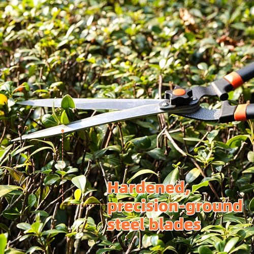 EWPJDK 1-Piece Loppers Hedge Shears Pruners Heavy Duty Combo Clippers - color: Black
