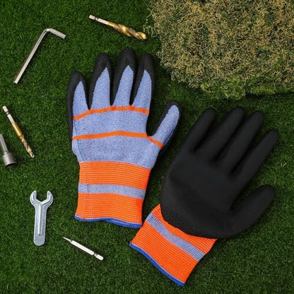 12 Pairs Gardening Gloves for Men Women, Summer Work Gloves