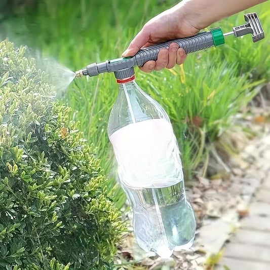 Handheld High-Pressure Air Pump Sprayer Manual Handheld High-Pressure Spray Pump with Adjustable Nozzle for Garden Weeding Plant Watering Household Cleaning