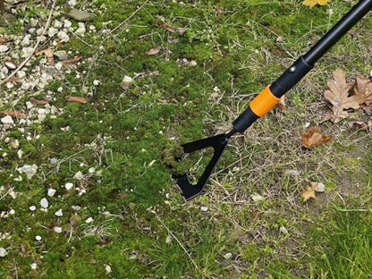 Fiskars QuikFit Dutch Hoe, Tool Head, Width: 12.5 cm, Boron Steel Head - style: Dutch Hoe