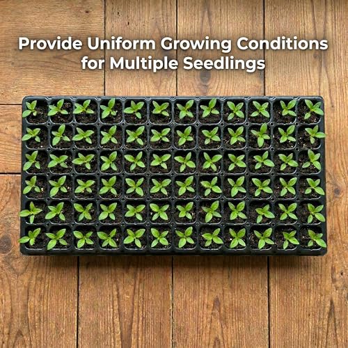 Gardzen 10 Pack 72 Cell Seed Starter Trays - size: 72-Cell