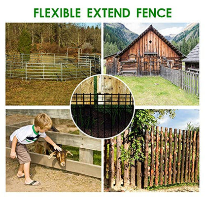 24x15-inch No Dig Animal Barrier Fence, 15 Pack Black Dig Protective with 1.5 inch Spike spacing, Dog/Rabbit/Groundhog Underground Dig Barrier, Galvanized Outdoor Garden Metal Fence - size: 15 pack 24x15-inch black