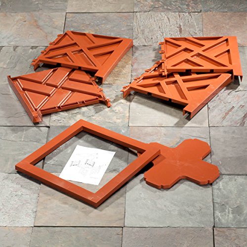 Miles Kimball Terra Cotta Chippendale Planter - color: Terra Cotta
