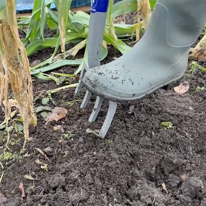 Spear & Jackson Neverbend Carbon Digging Fork – Durable Carbon Steel Garden Fork for Heavy-Duty Digging and Cultivation - style: Digging Fork