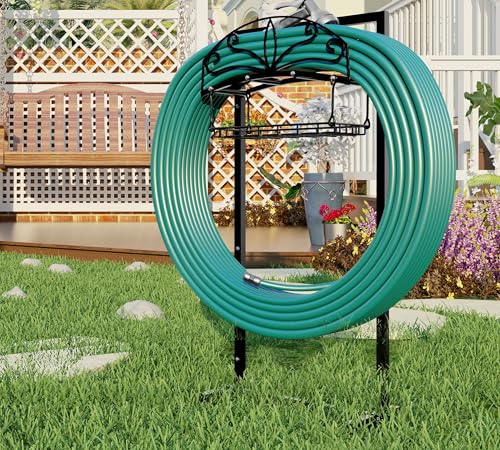 Fire Beauty Detachable Garden Hose Holder for Lawn Yard - style: Elegant