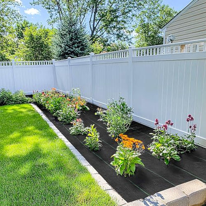 3ft x 50ft Weed Barrier Landscape Fabric Premium Weed Control Fabric Durable Landscaping Fabric Weed Barrier Fabric - size: 3ft x 50ft