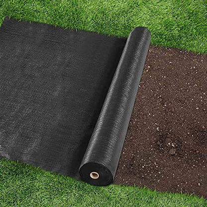 WFLNHB Weed Barrier Landscape Fabric 6FTx100FT Heavy Duty Barrier Fabric Ground Cover Block