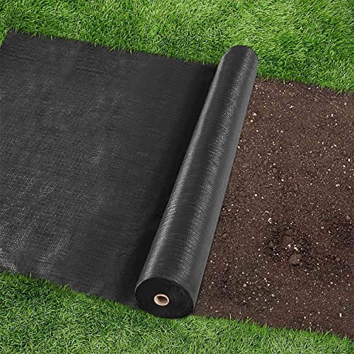 WFLNHB Weed Barrier Landscape Fabric 6FTx100FT Heavy Duty Barrier Fabric Ground Cover Block