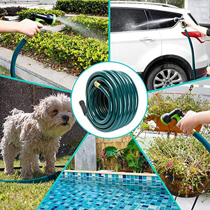 Worth 3/4 in. x 5 ft Green Leader PVC Garden Hose, Male to Female Fittings - color: Green, size: 3/4" x 5 ft' (5feet)
