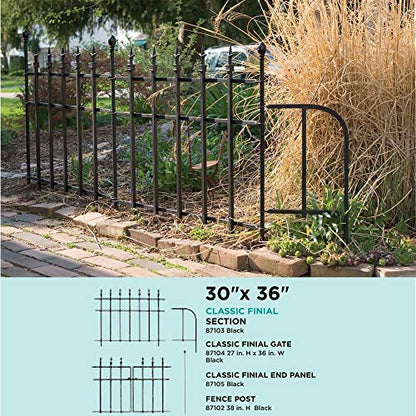 30"X37" Metal Fence - style: Fence Section