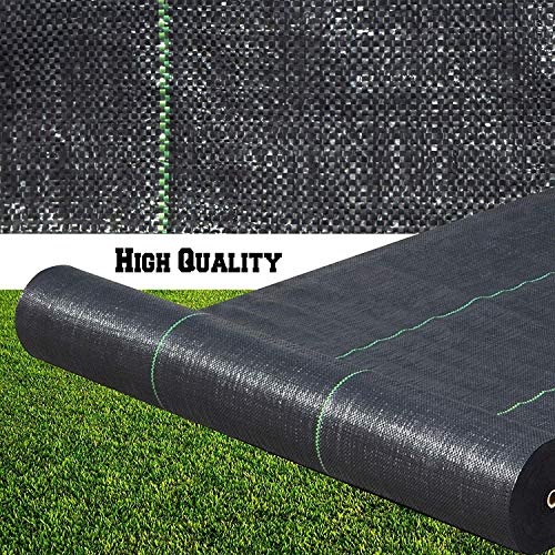 Petgrow Heavy Duty Weed Barrier Landscape Fabric, 3FT x 100FT - size: 3FTx100FT