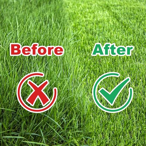 Weed Grass Cutter with Double-Edged Serrated Sharp Steel Blade,Manual Grass Whip,Manual Weeders,Weeder Tool for Yard Long Handle for Garden Lawns,52 Inch Long