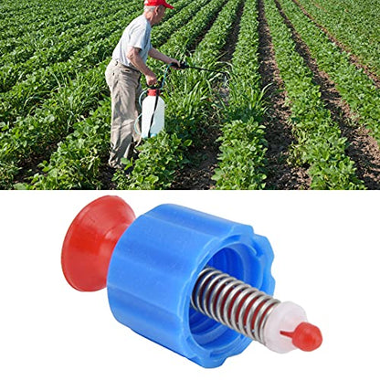 5PCS Safety Release Valve, Premium PP Explosion Proof Pressure Relief Valve for 3L 5L 8L Backpack Sprayers Garden Sprayer Replacement (Red Blue) - color: Red Blue