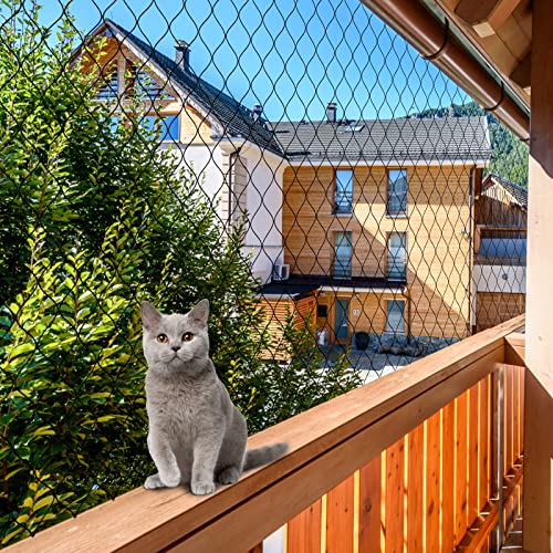 Poultry Netting for Chicken Run, 25x50ft Garden Netting with 1" Square Mesh - size: 25'×50'-1''