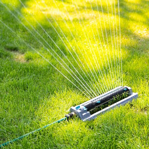QUOBAS Heavy Duty Oscillating Sprinkler for Yard, Water Sprinkler for Lawn - size: 2 pk