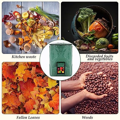 Berlune 4 Pack 72 Gallon Reusable Yard Waste Bag Garden Lawn Leaf Bag Heavy Duty Large Compost Bin with Lid and Handles for Outdoor Debris Trash Leaves Grass Clippings - size: 1 Count (Pack of 4)