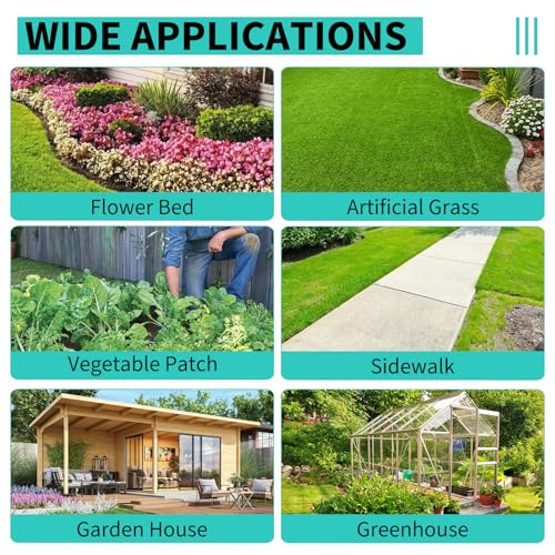 6ftx100ft Heavy Duty Weed Barrier Landscape Fabric – Durable Woven Driveway Garden Cloth for Weed Control, Ground Cover, Landscaping – Long-Lasting Geotextile Fabric – 3.2oz