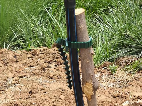 Tree Ties for Support Tree Support Straps Green, 23.6 Inch, 5pcs