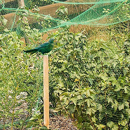 20 x 33ft Garden Netting, Bird Netting Strawberries Cover for Plants, Fruit, Vegetables,Seedlings with 100 PCS of Zip Ties - size: 20x33ft