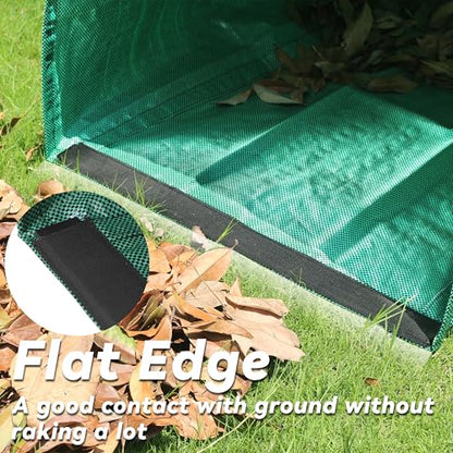 Reusable Leaf Bags 53 Gallon 2 Pack with Wide Opening - size: 1 Count (Pack of 2)