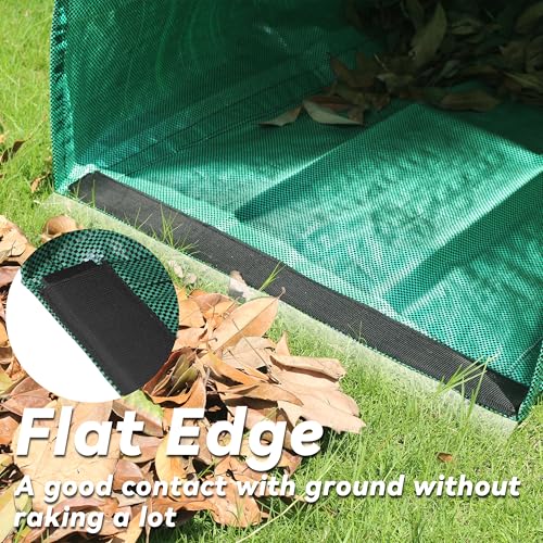 Reusable Leaf Bags 53 Gallon 2 Pack with Wide Opening - size: 1 Count (Pack of 2)
