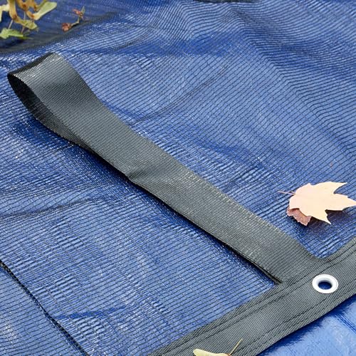 Doheny’s Professional Grade Leaf Nets for Above Ground Pools – 15' Round – Makes Clean-Ups Fast – Lightweight, Versatile & Durable – Keeps Leaves Out - size: 15' (Round)