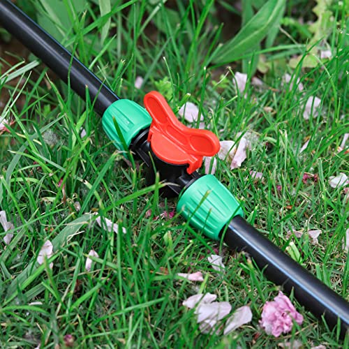 5 Pcs 1/2 Inch Drip Irrigation Switch Valve - size: 1/2 inch Switch Valve