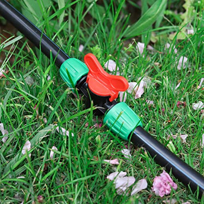 5 Pcs 1/2 Inch Drip Irrigation Switch Valve - size: 1/2 inch Switch Valve