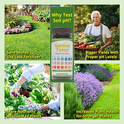 Garden Tutor Soil pH and Soil Texture Test kit Bundle