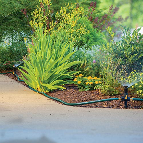 Melnor Multi-Adjustable Watering Set, 1800 Sq Ft: 3 Sprinklers, 2 Hoses - size: (Pack of 1)