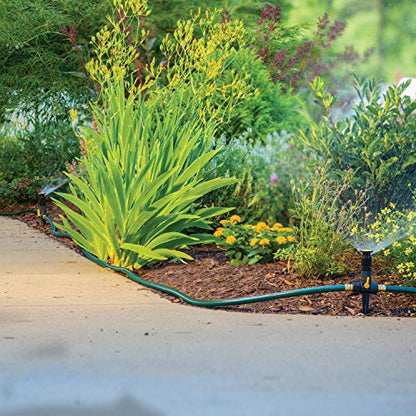Melnor Multi-Adjustable Watering Set, 1800 Sq Ft: 3 Sprinklers, 2 Hoses - size: (Pack of 1)