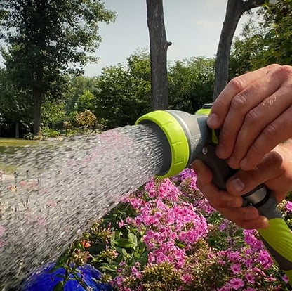 Flexzilla Garden Hose Nozzle - Heavy Duty Pistol Grip, NFZG61, ZillaGreen™ (Pack of 3) - size: 5.5 inches x 2.75 inches x 8.5 inches (Pack of 3)