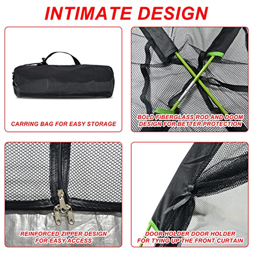Kapler Pond Cover Dome Net 7x5FT for Outdoor Fish Ponds